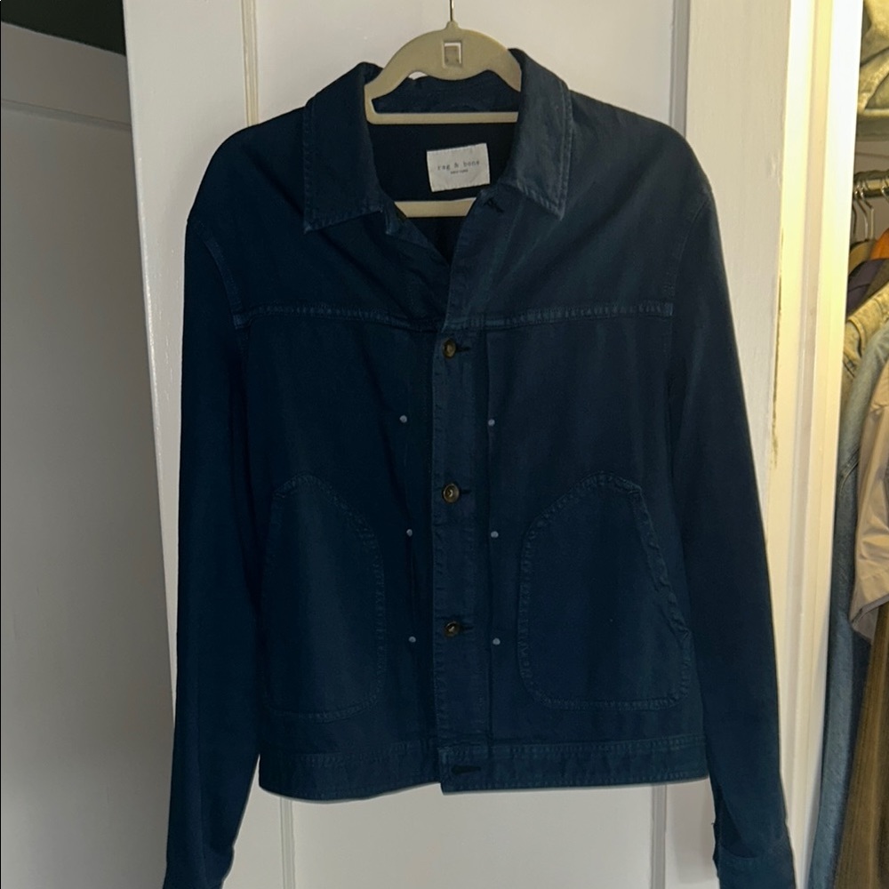 Rag & Bone Navy Blue Fabric